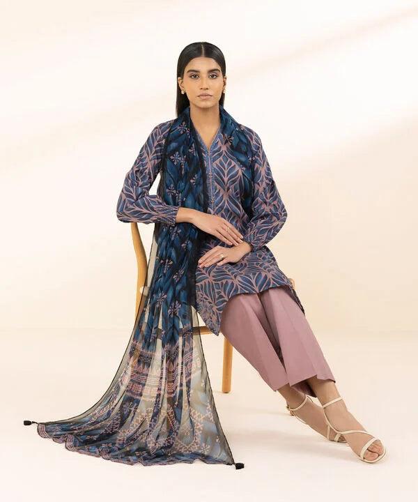 2 Piece - Printed Lawn Suit