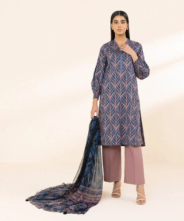 2 Piece - Printed Lawn Suit