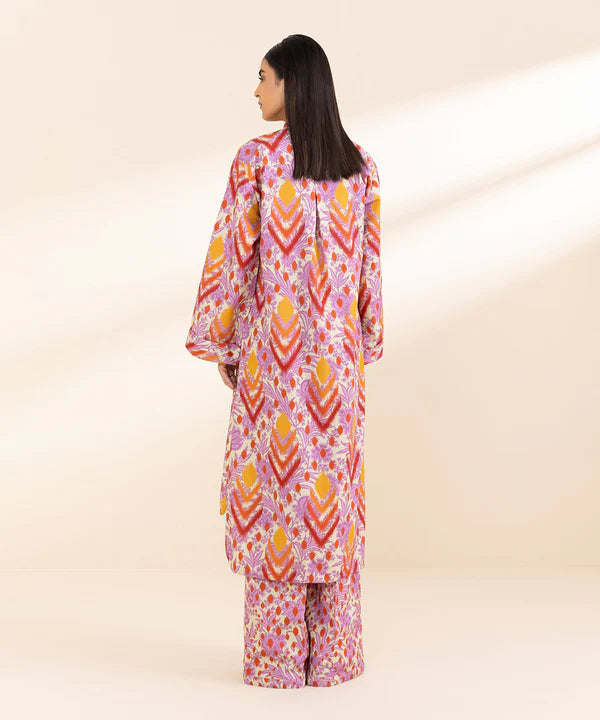 2 Piece - Printed Khaddar Suit