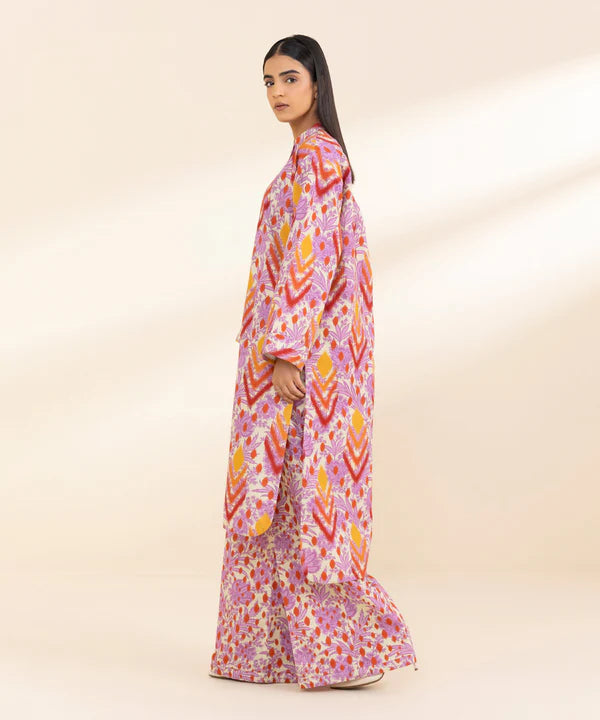 2 Piece - Printed Khaddar Suit