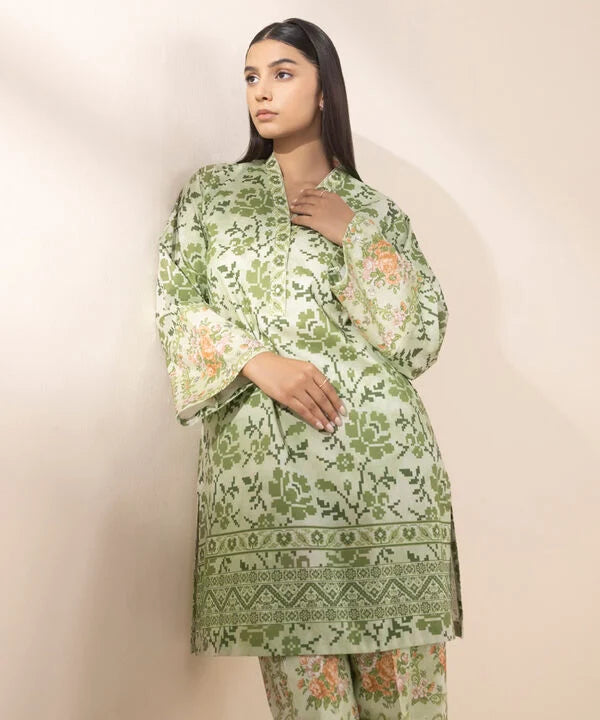 2 Piece - Printed Lawn Suit