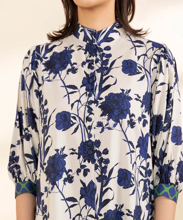 Printed Arabic Lawn Shirt