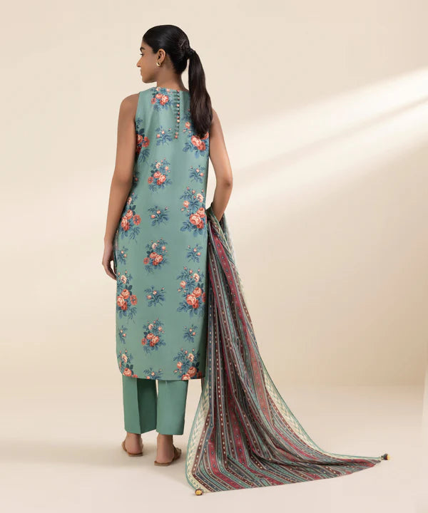 2 Piece - Printed Lawn Suit