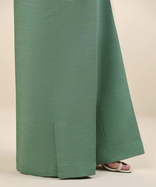 Dyed Khaddar Trousers
