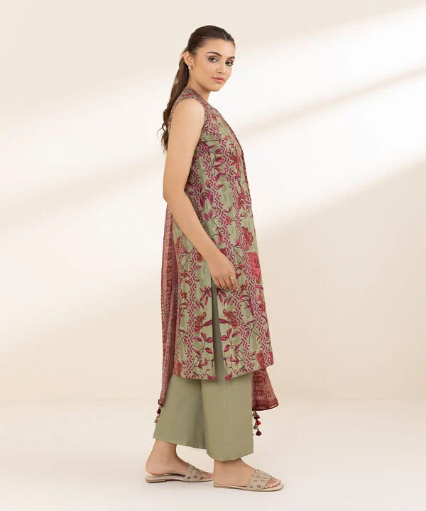 2 Piece - Printed Lawn Suit