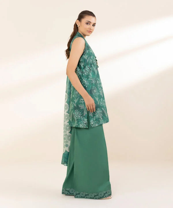 2 Piece - Printed Lawn Suit