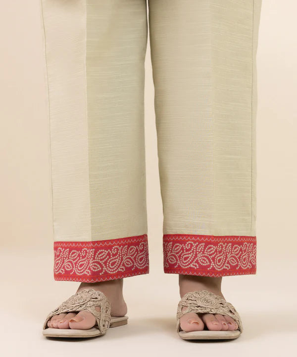 3 Piece - Printed Khaddar Suit