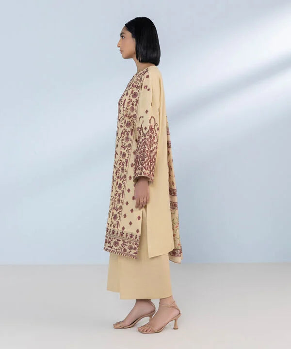 3 Piece - Embroidered Lawn Suit`