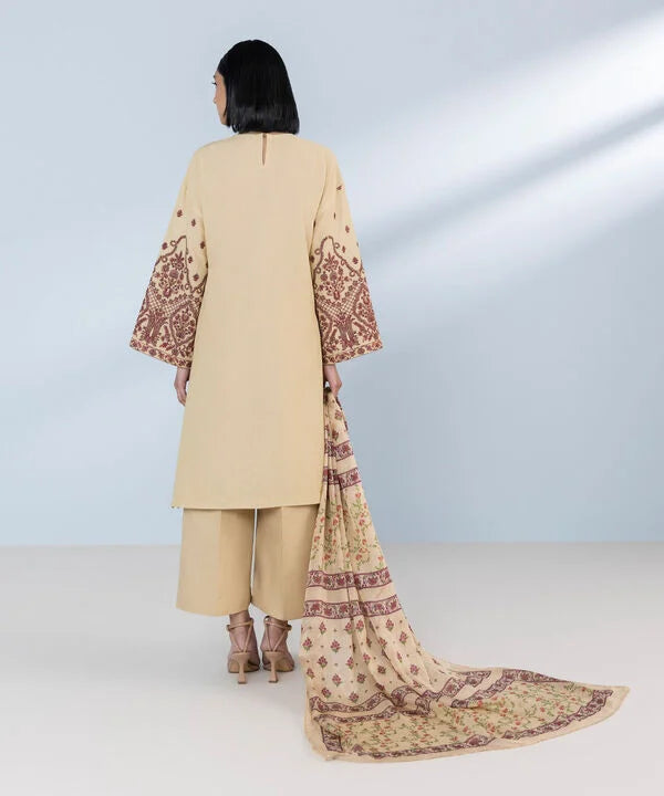 3 Piece - Embroidered Lawn Suit`