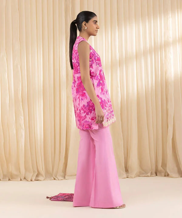 3 Piece - Embroidered Lawn Suit