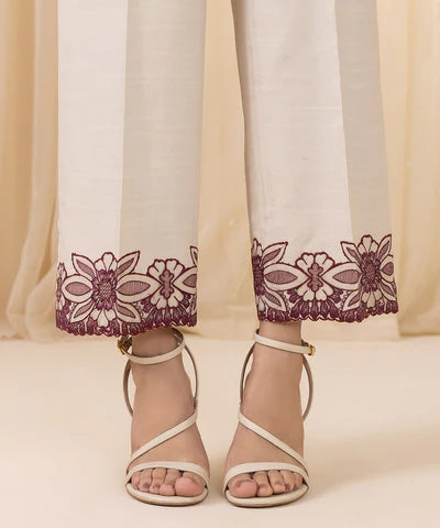 3 Piece - Embroidered Karandi Suit