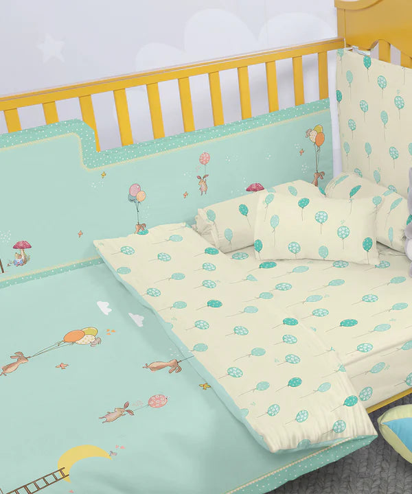 Honeydew Holiday - Baby Cot Sets