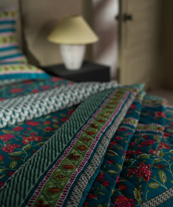 Lattice Lagoon - Bed Spread