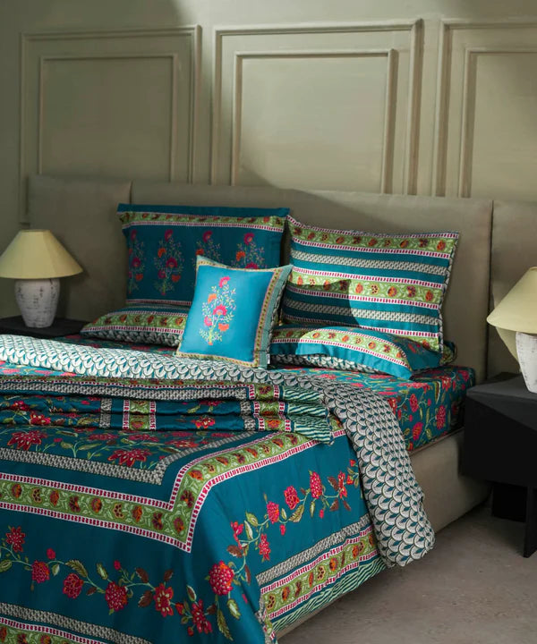 Lattice Lagoon - Bed Spread