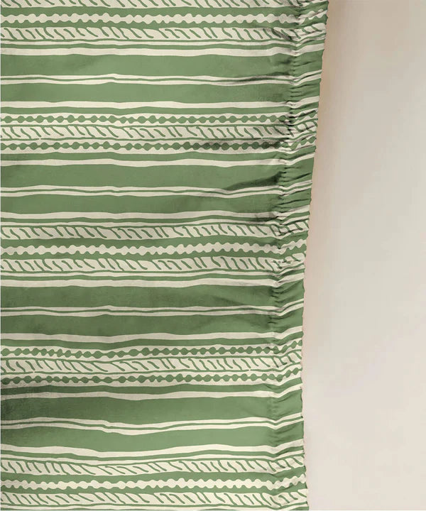 Carnation Ocean - Fitted Sheet