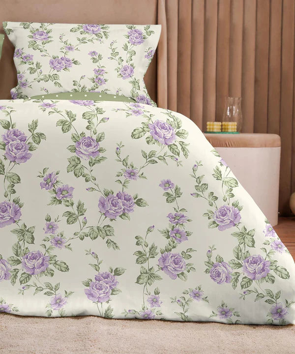 Lilac Periwinkle - Quilt Cover