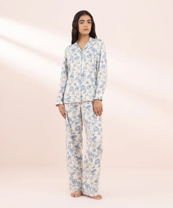 Printed Viscose PJ Set