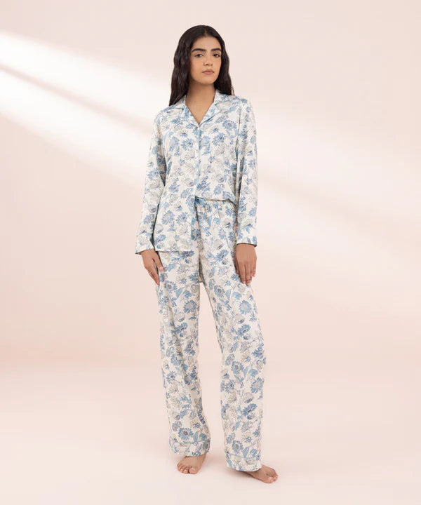 Printed Viscose PJ Set