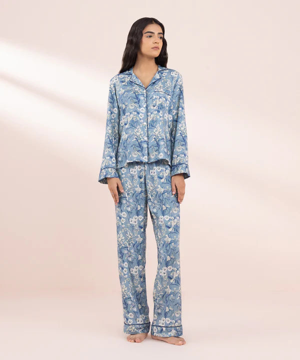 Printed Viscose PJ Set