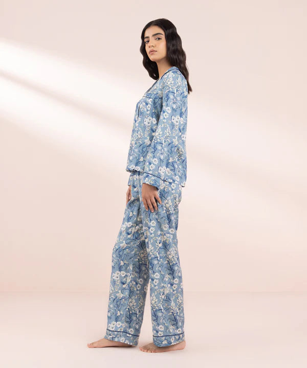 Printed Viscose PJ Set