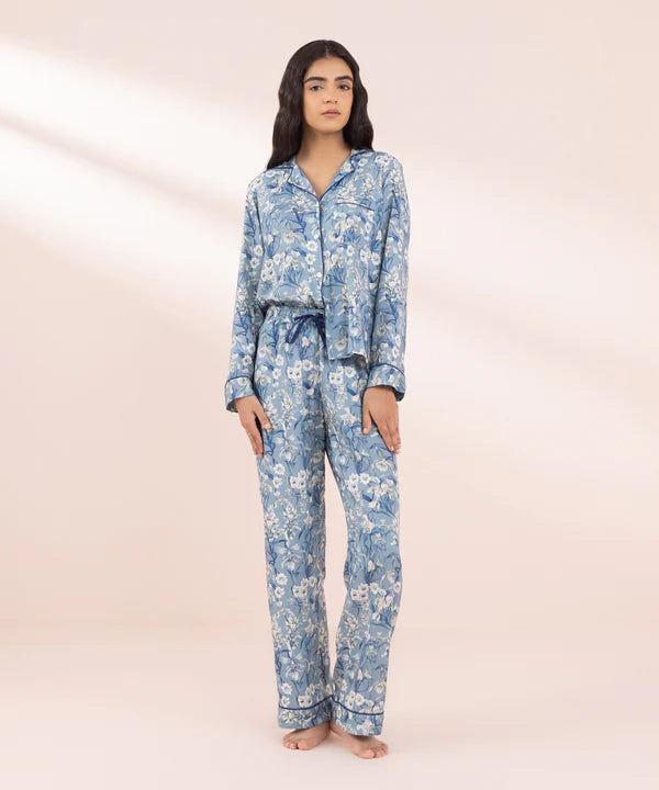 Printed Viscose PJ Set