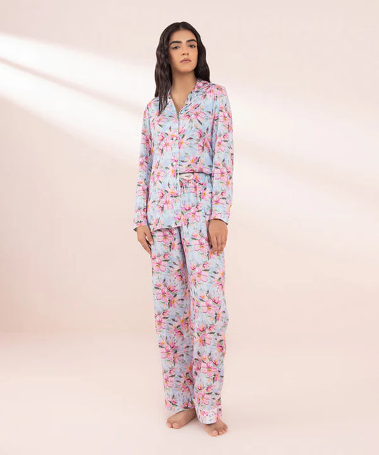 Printed Viscose PJ Set