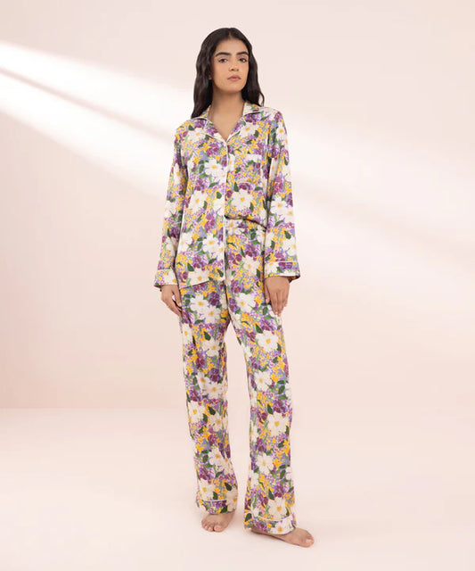 Printed Viscose PJ Set