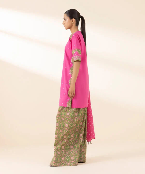 3 Piece - Embroidered Lawn Suit